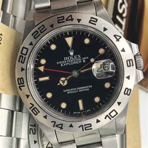 rolex explorer ii 16550 black dial review|Rolex Explorer II price list.